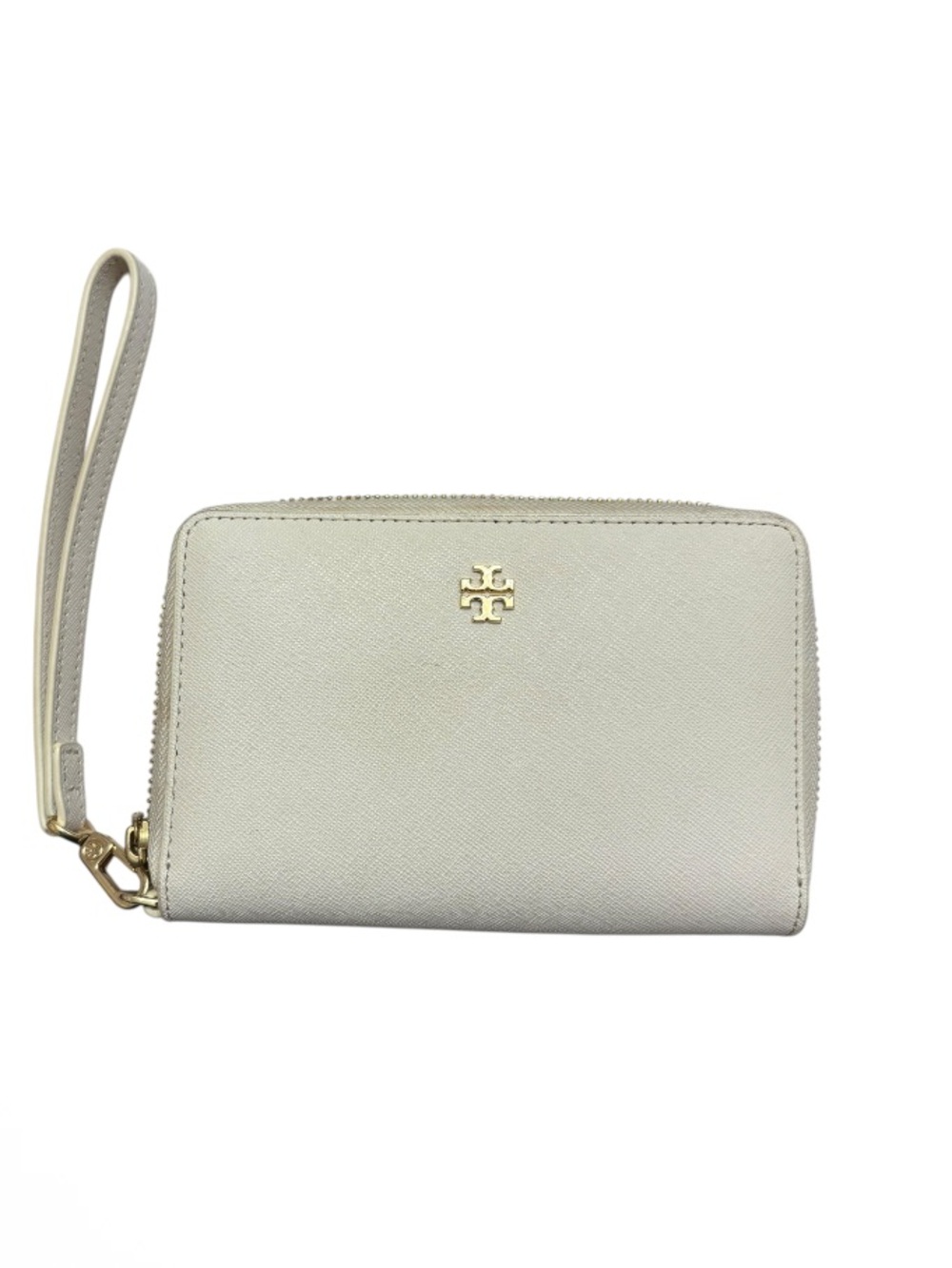 Tory Burch York multi function white saffiano leather Wristlet Wallet